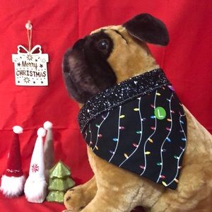 - Homemade pet bandanna